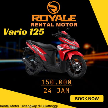 rental motor vario 125 bukittinggi