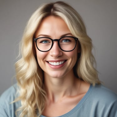 woman wearing black crew-neck shirt