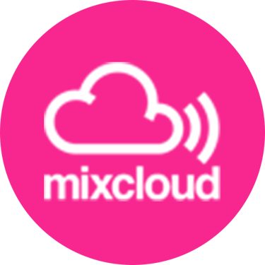 mixcloud mix-cloud mix cloud logo