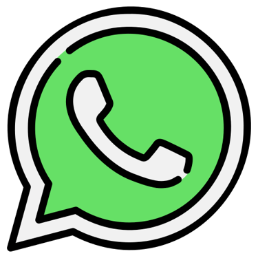 WhatsApp icon for instant customer support and inquiries