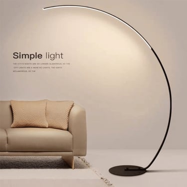 MNK-FL138 Minimalistische Arc Fishing Stehleuchte für das Wohnzimmer