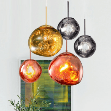MNK-PD052 special irregular creative led pendant light