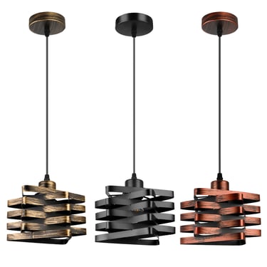 MNK-LC24 Pendant Light Fixture Modern Creativity Pendant Light Pentagram Shape Hanging Lamp Fixtures