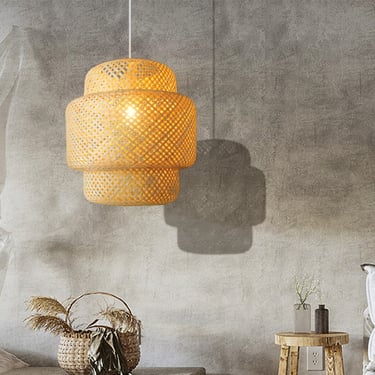 MNK-LC25 Luminaires et éclairage, SINNERLIG Suspension, bambou