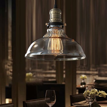MNK-LC28 suspension en verre E27 Led suspension plafonnier de style moderne pour le couloir de bar
