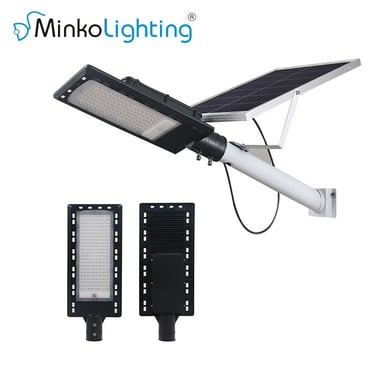 MNK-WL002A a solar powered street light with a solar panel