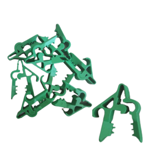 Žalios spalvos kojinių segtukai