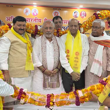 Natwar Goyal joins Bhartiya Janta Party and Narendra Modi Party from Varanasi