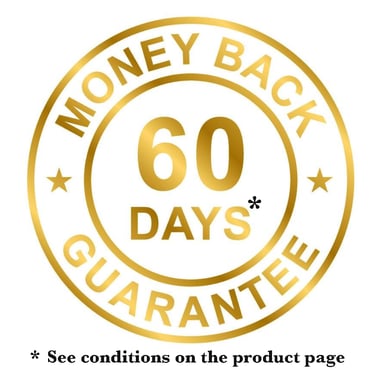 60-day money-back guarantee