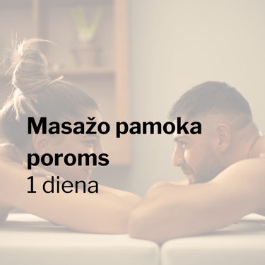 Masažo pamoka poroms