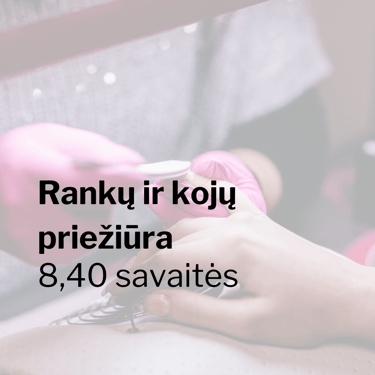 Po 12 klasių kursai rankų ir kojų priežiūra