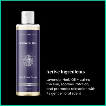 Deep Sleep Potion Energetically Programmed Shower Gel for Better Sleep and Anxiety Relief