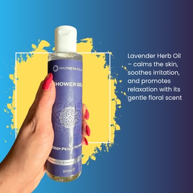 Deep Peace Potion Reiki-infused Shower Gel