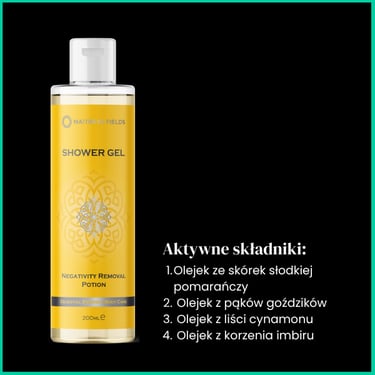 Negativity Removal Potion zel pod prysznic na podswiadomosc i aure