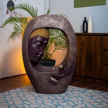 Modern terrace garden setup in Bangalore featuring pergola, plants, and outdoor relaxation space