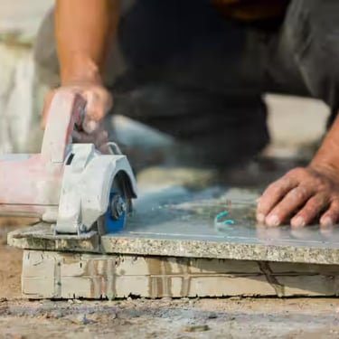 Urban balcony garden by MyGreenEarth in Bangalore, featuring space-saving vertical planters and decorative greenery.