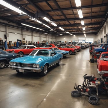 Hands holding a smartphone showing a local business profile on a map app.