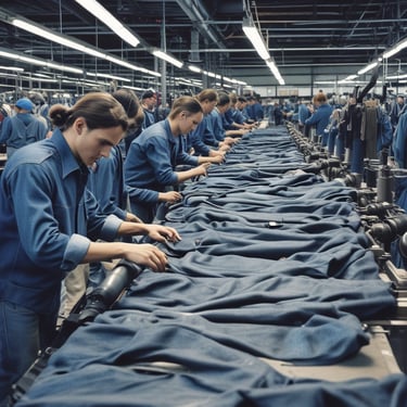 A bank building with white columns stands prominently under a bright blue sky with scattered clouds. The name 'First Citizens Bank' is clearly displayed on the facade of the building.