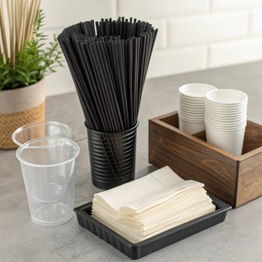 seleção de descartáveis premium