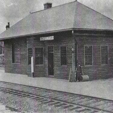 Youngs station, train depot