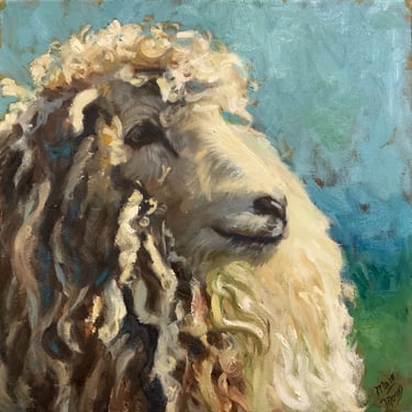 COLTSWOLD - Painting by Mary Morey