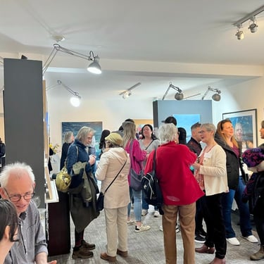 Opening Reception at Gallery on Lincoln, April 26, 2025