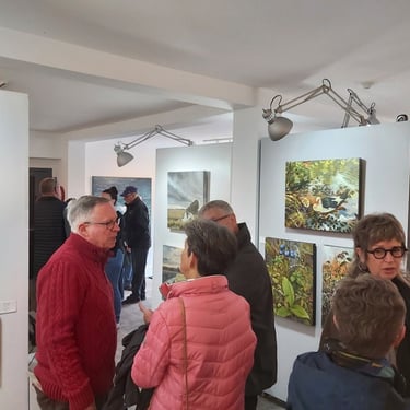 Opening Reception at Gallery on Lincoln, April 26, 2025