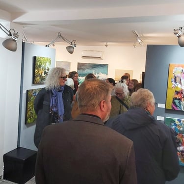 Opening Reception at Gallery on Lincoln, April 26, 2025