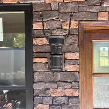 Installing gas for a new construction home.