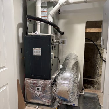 HVAC changeout with new ductwork