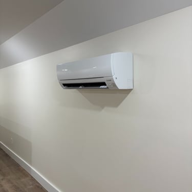 Mini split after HVAC installation