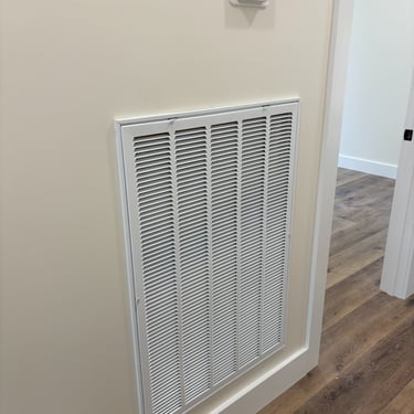 return and thermostat from HVAC installation