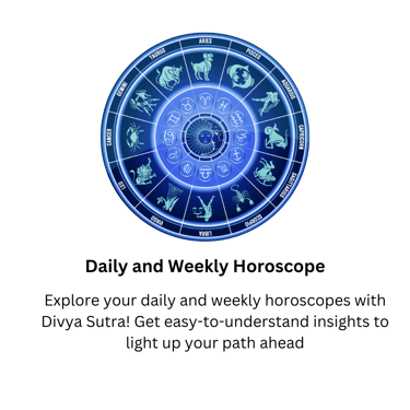 Image of Horoscope feature provided by divya sutra