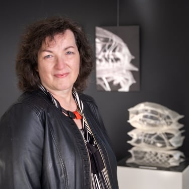 Linda van Huffelen - glas Foto: Alfred Oosterman