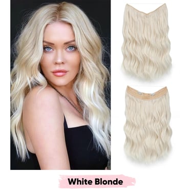 a blonde blonde wig with a blonde blonde hair and a white wig