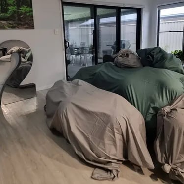 Balloon Garland featured at a Party Hire in Ormiston, Redlands - party hire by SweetAz Co.