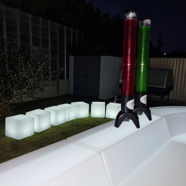 Drink Tower filled to the brim at a 30Th Birthday in Alexandrahills, Redlands - party hire by SweetAz Co.