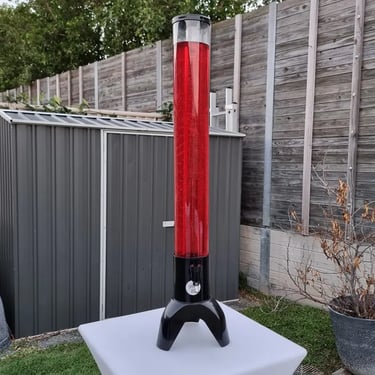 Drink Tower as hyrdration station at a Xmas Party in Slackscreek, Logan - party hire by SweetAz Co.