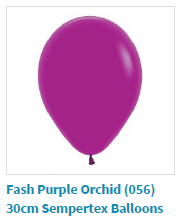 Fashion purple orchid balloon by Sempertex used by SweetAz Co. for their balloon garlands in Redlands