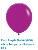 Fashion purple orchid balloon by Sempertex used by SweetAz Co. for their balloon garlands in Redlands