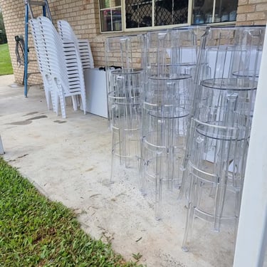 Ghost Stools having experiences together at a 70th Birthday in Cornubia, Logan - party hire by SweetAz Co.
