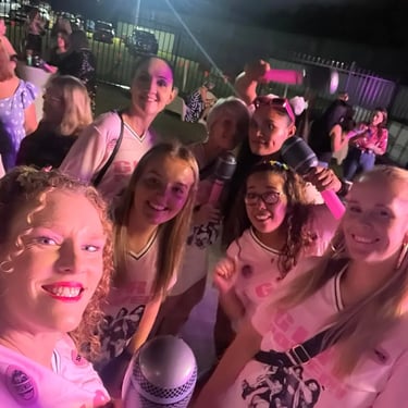 Girls Night having the best of time at a SipN Sing in Eatonhills, Brisbane - party hire by SweetAz Co.
