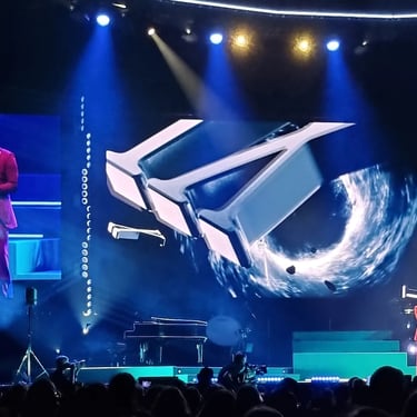 Guy Sebastian live in concert at the Entertainment Centre in Boondall, Brisbane - party hire by SweetAz Co.