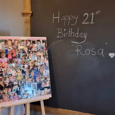 Party specialists getting ready for a 21st Birthday in Cleveland, Redlands - party hire by SweetAz Co.