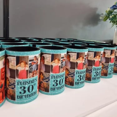 Party specialists getting ready for a 30th Birthday in Loganholme, Logan - party hire by SweetAz Co.