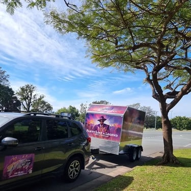 Party specialists relaxing during Break Time in Redlandbay, Redlands - party hire by SweetAz Co.