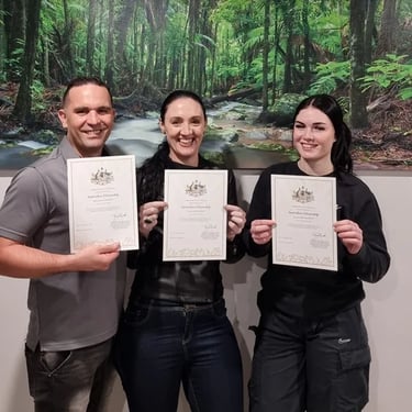 Party specialists celebrating a Citizenship Event in Thorneside, Redlands - party hire by SweetAz Co.