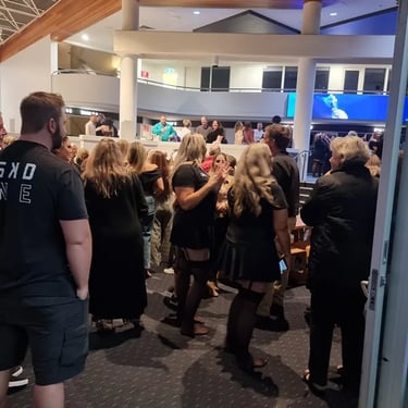 Party specialists getting involved at a Corporate Event in Coomera, Gold Coast - party hire by SweetAz Co.