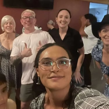 Party Hire enjoying the company of Dancing Friends in Beenleigh, Logan - party hire by SweetAz Co.