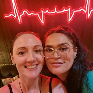 Party specialists mingling at a Dracula Birthday in Nerang, Gold Coast - party hire by SweetAz Co.